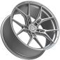 Preview: WF RACE.ONE | FORGED -  FROZEN SILVER 9.0x19 ET44 5x112 FC - TTRS/RS3 Lim. Edition